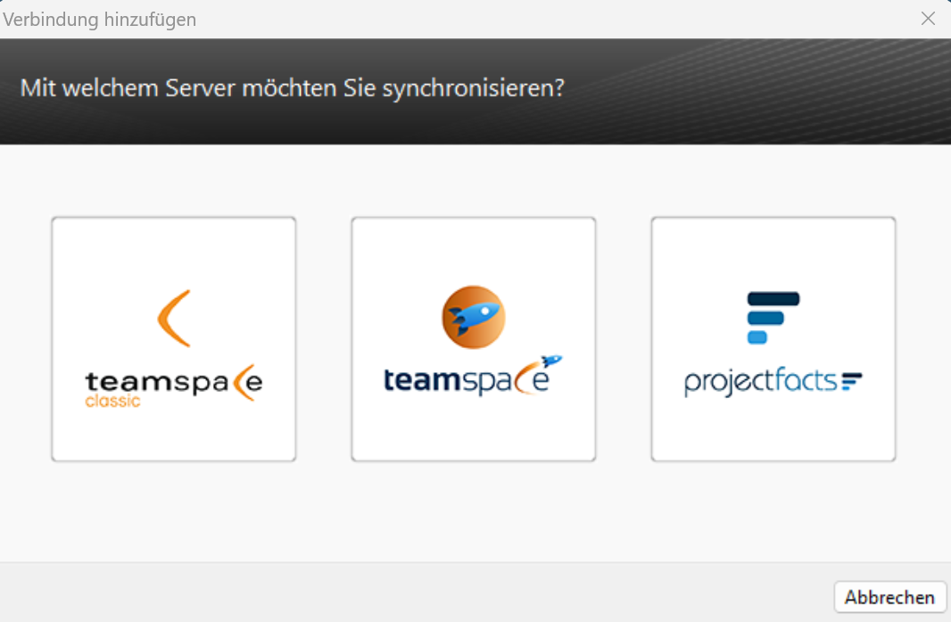 Produktauswahl – „Custom Server