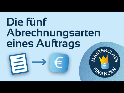 Video-Vorschau: 5 Abrechnungsarten