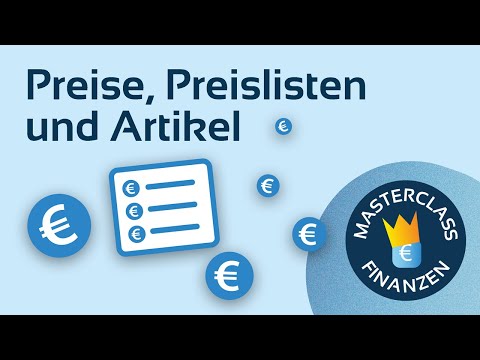 Video-Vorschau: Preise, Preislisten und Artikel