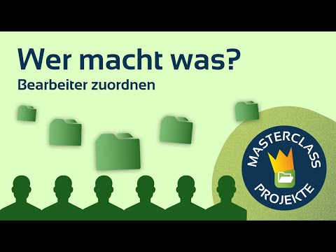 Video-Vorschau: Bearbeiter zuordnen