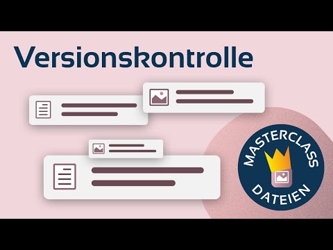 Video-Vorschau: Versionskontrolle