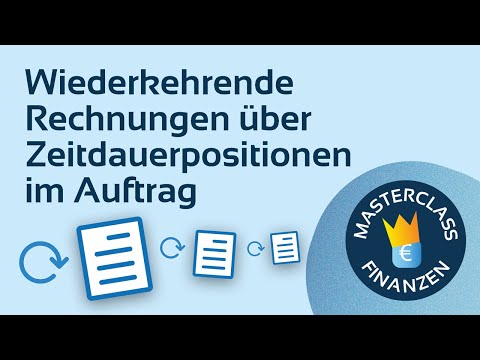Video-Vorschau: Wiederkehrende Rechnung