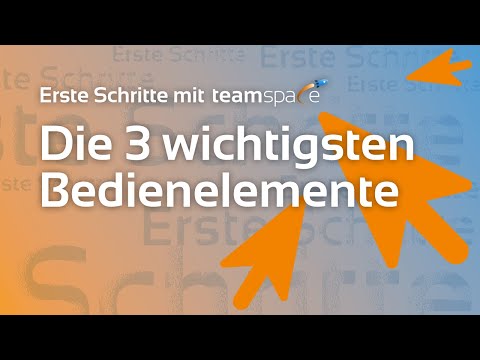 Video-Vorschau: Die 3 wichtigsten Bedienelemente