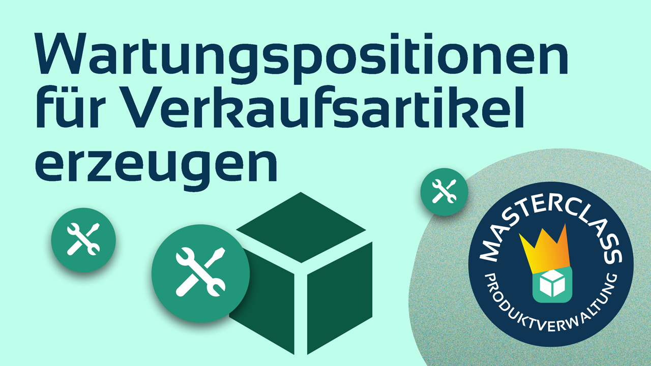 Wartungspositionen erzeugen