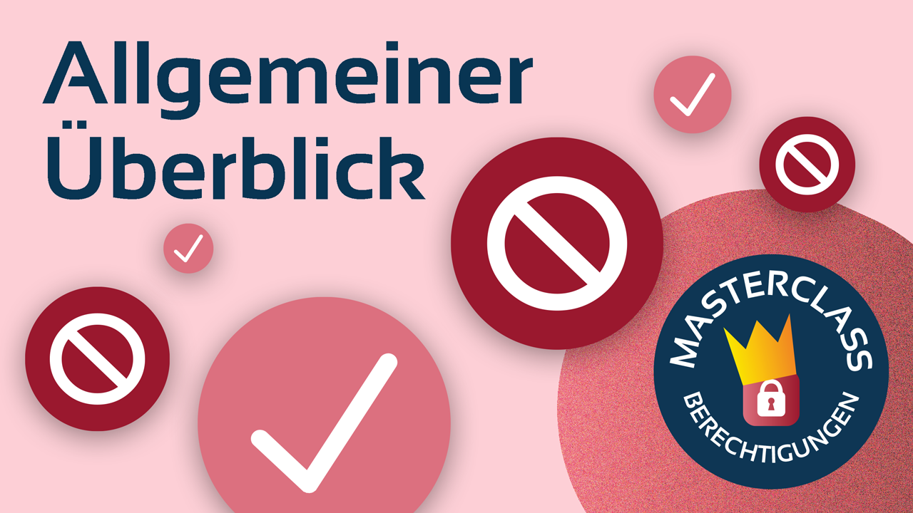 Berechtigungen Überblick