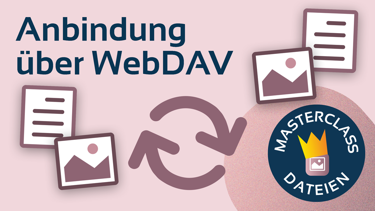 Anbindung über WebDAV