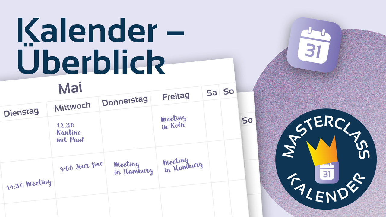 Kalender Überblick